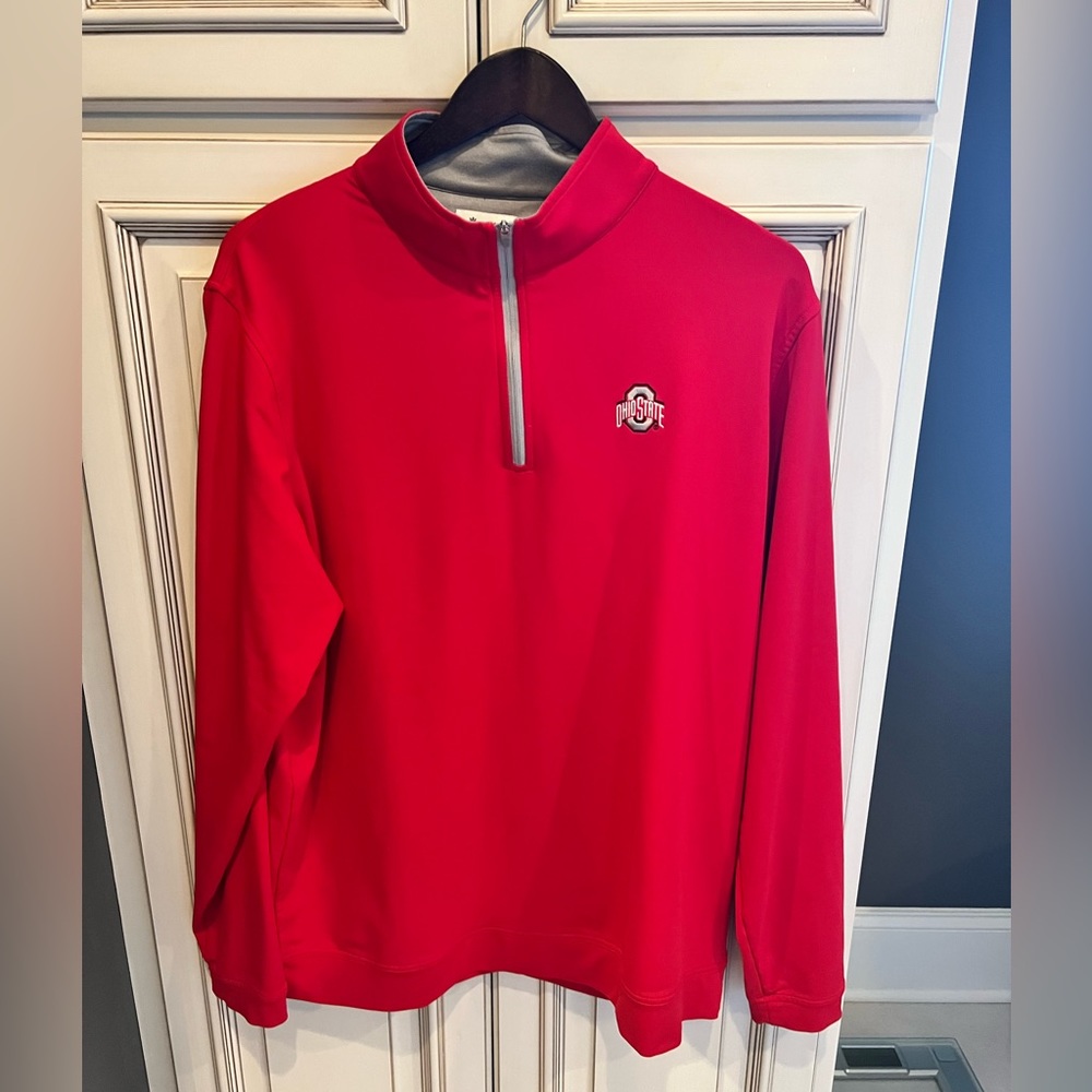 Peter Millar Ohio State University (OSU) size XL quarter zip